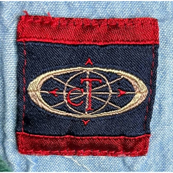 Vintage Cotton Traders Sport All Overprint Polo Air Transport XL - Picture 3 of 3